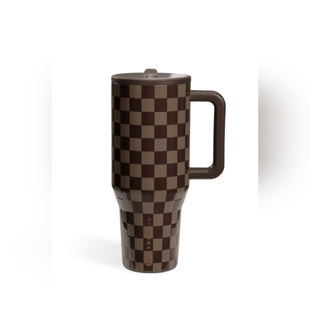 HydroJug Traveler 40oz in Autumn Checkers